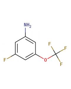 Astatech 3-FLUORO-5-(TRIFLUOROMETHOXY)ANILINE, 95.00% Purity, 0.25G